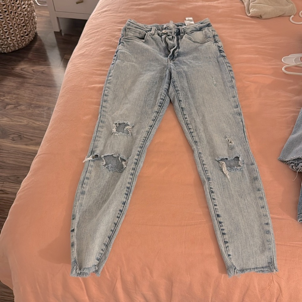 Good American Washed Out Jeans!